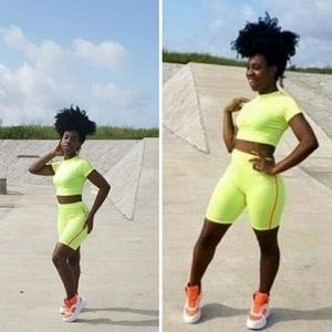 Biker shorts 2 piece set